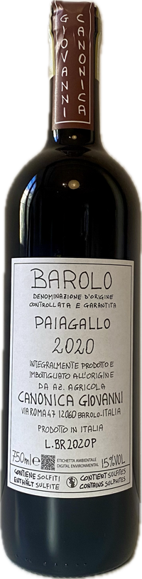 2020 Barolo Paiagallo